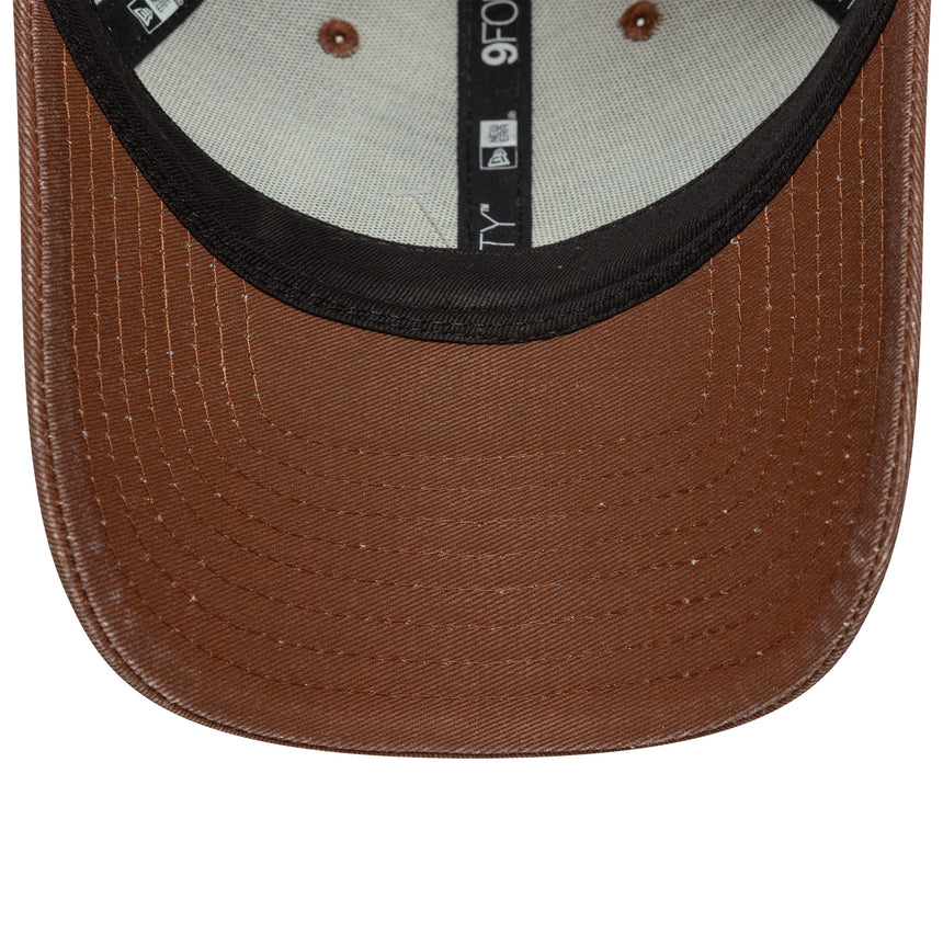 Alpine cap, washed, New Era, 9FORTY, brown