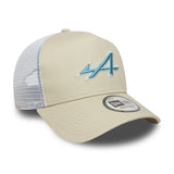 Alpine cap, trucker, seasonal, New Era, 9FORTY, cream