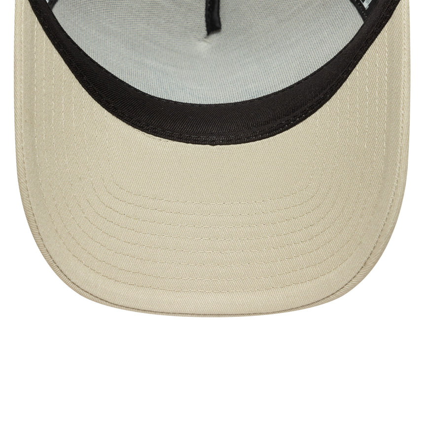 Alpine cap, trucker, seasonal, New Era, 9FORTY, cream