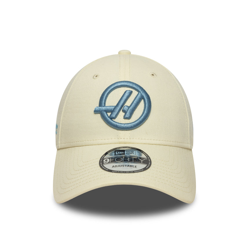 Haas cap, seasonal, New Eram 9FORTY, cream