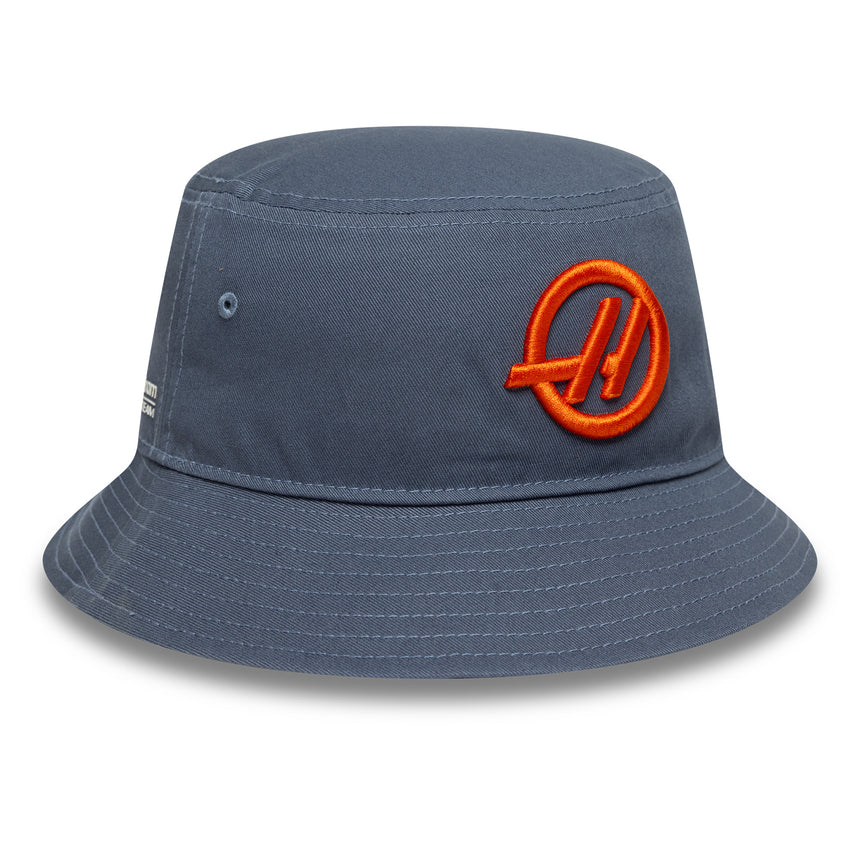 Haas bucket hat, seasonal, tapered, New Era, 9FORTY, blue