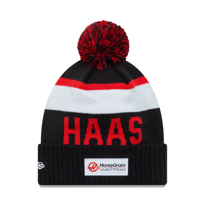 Haas beanie, wordmark, New Era, multicolour