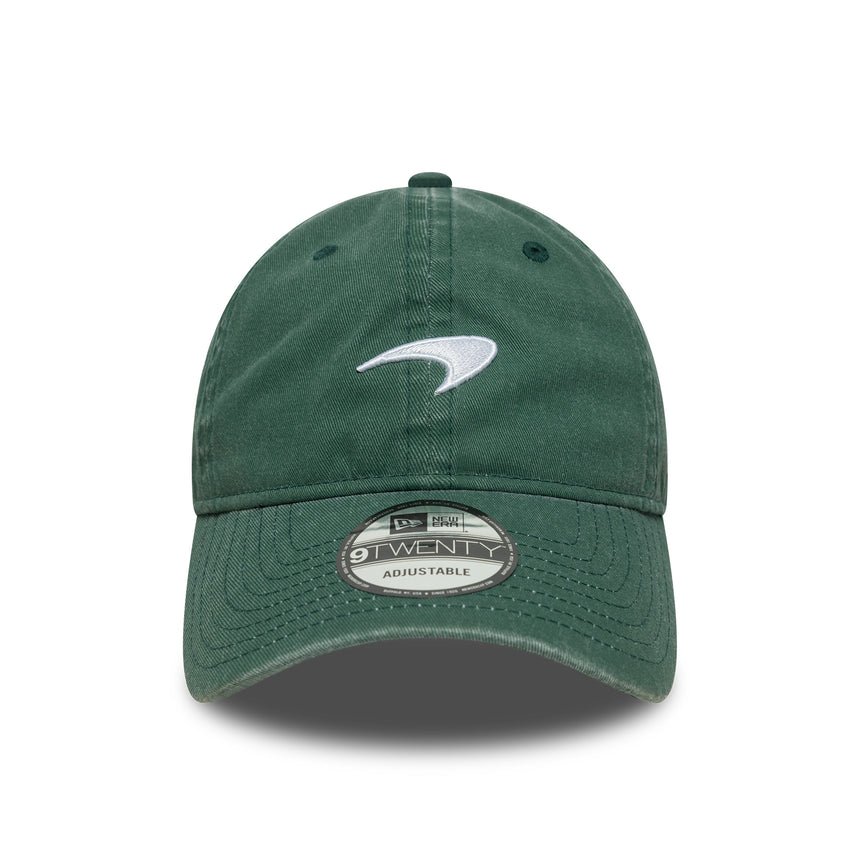 Mclaren cap, washed, New Era, 9TWENTY, green