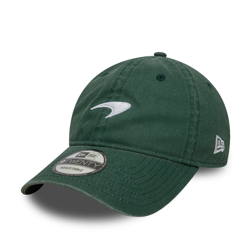 Mclaren cap, washed, New Era, 9TWENTY, green