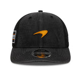Mclaren cap, trucker, washed, New Era, 9FORTY, black