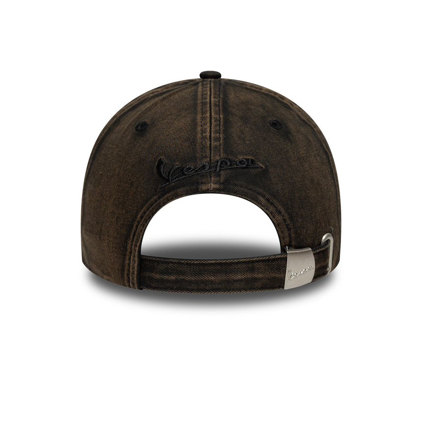 Vespa cap, distressed, New Era, 9FORTY, brown