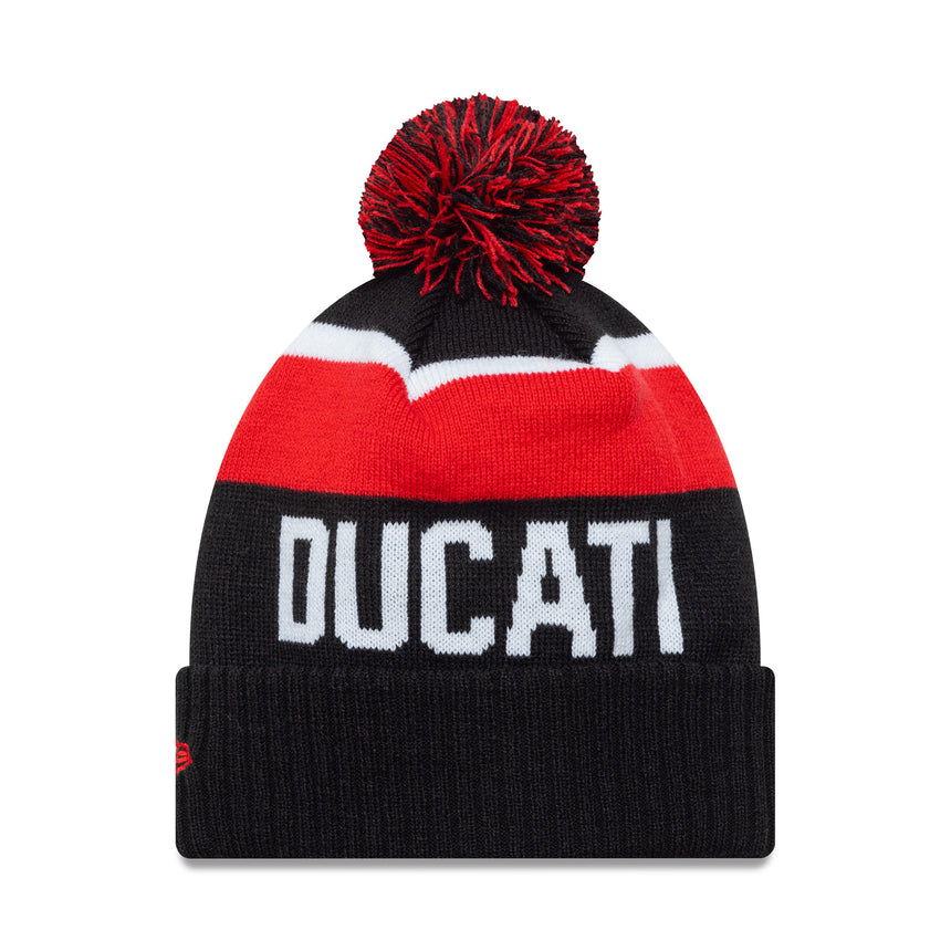 Ducati beanie, wordmark, New Era, multicolour