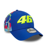 Valentio Rossi #46 cap, VR46, fan, New Era, 9FORTY, multicolour