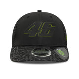 Valentio Rossi #46 cap, VR46, sustainable, New Era, 9SEVENTY, black