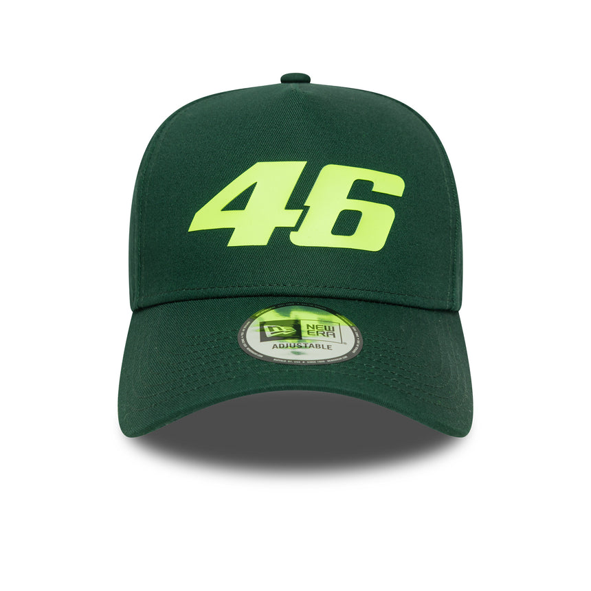 Valentio Rossi #46 cap, trucker, VR46, seasonal, New Era, 9FORTY, green