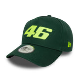Valentio Rossi #46 cap, trucker, VR46, seasonal, New Era, 9FORTY, green