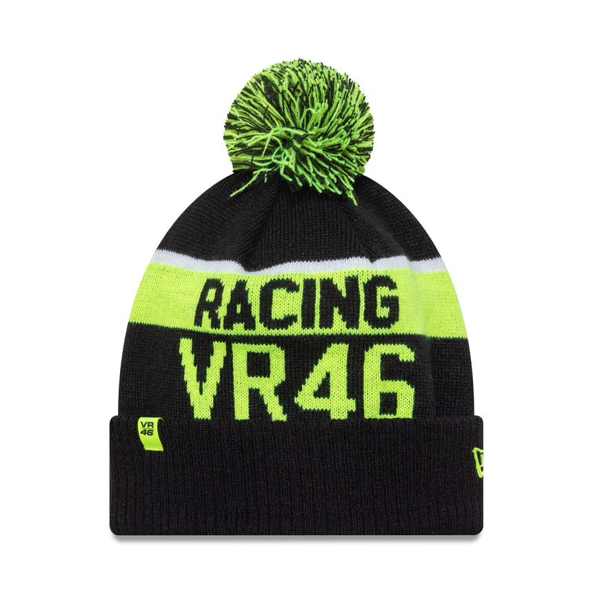 Valentino Rossi #46 beanie, VR46, wordmark, New Era, multicolour