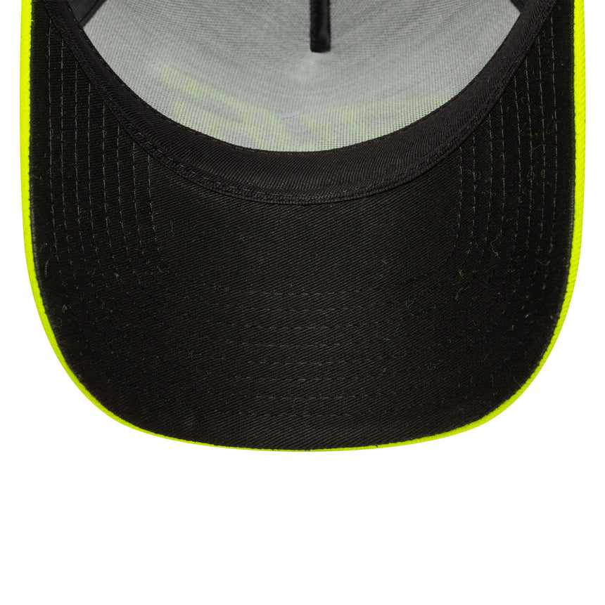 Valentio Rossi #46 cap, trucker, VR46, New Era, 9FORTY, black