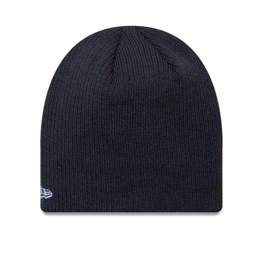 New York Yankees beanie, essential, skull knit New Era, blue
