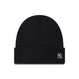 New York Yankees beanie, mini logo, cuff, standard, blue