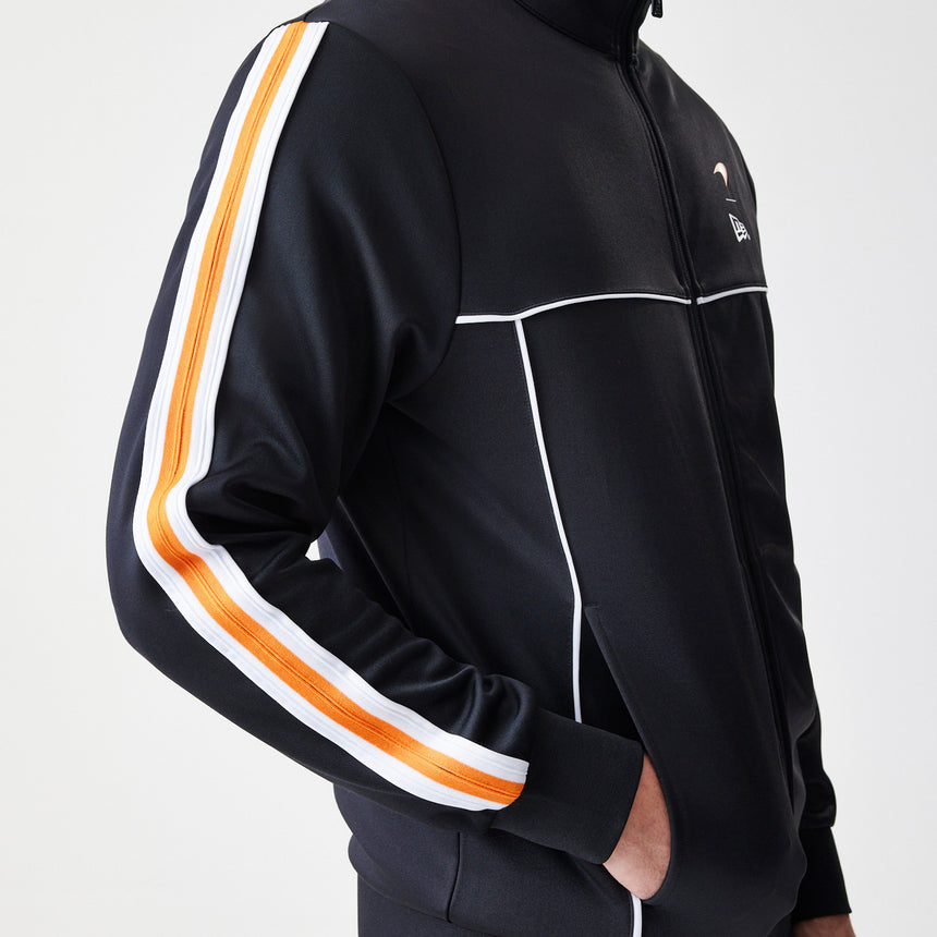 McLaren sweater, full zip, New Era, black