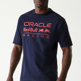 Red Bull Racing t-shirt, oversized, New Era, dark blue