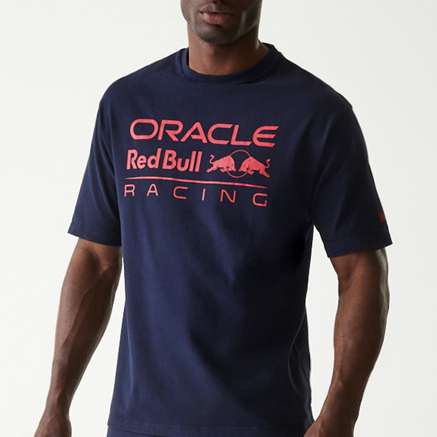 Red Bull Racing t-shirt, oversized, New Era, dark blue