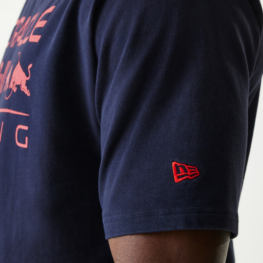 Red Bull Racing t-shirt, oversized, New Era, dark blue