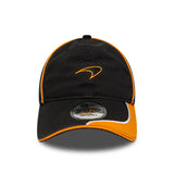 Mclaren x Reiss cap, washed, New Era, 9TWENTY, black