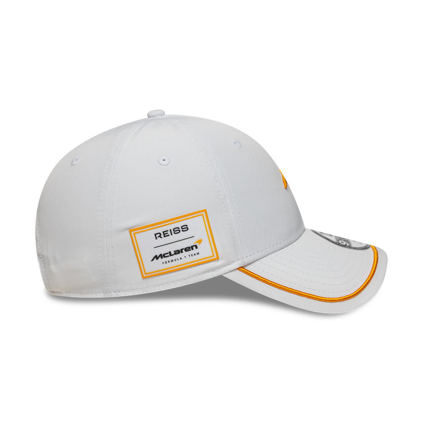 McLaren cap, seasonal, New Eram 9FORTY, white