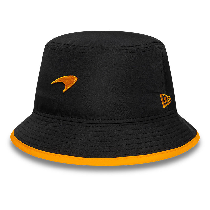 McLaren x Reiss bucket hat, seasonal, tapered, New Era, 9FORTY, black