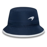 McLaren x Reiss bucket hat, seasonal, tapered, New Era, 9FORTY, blue