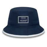 McLaren x Reiss bucket hat, seasonal, tapered, New Era, 9FORTY, blue