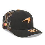 McLaren cap, team, Austin SE, Oscar Piastri, New Era, 9SEVENTY, black