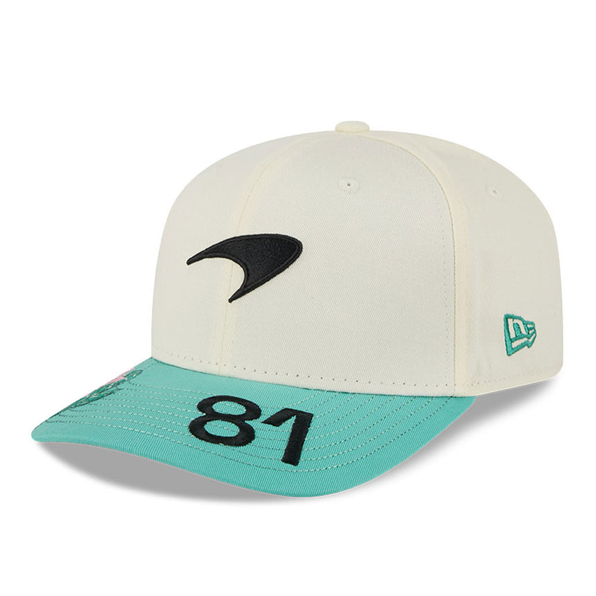 McLaren cap, team, Brazil SE, Oscar Piastri, New Era, 9SEVENTY, multicolour