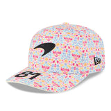 Mclaren cap, team, Oscar Piastri, Mexico special edition, New Era, 9SEVENTY, white