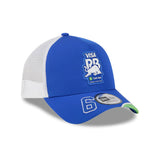 Visa RB cap, trucker, Las Vegas special edition, Isack Hadjar, New Era, 9FORTY, blue