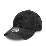 New York Yankees cap, denim, 9TWENTY, black