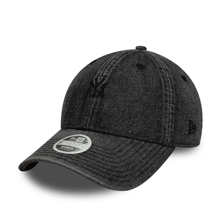 New York Yankees cap, denim, 9TWENTY, black