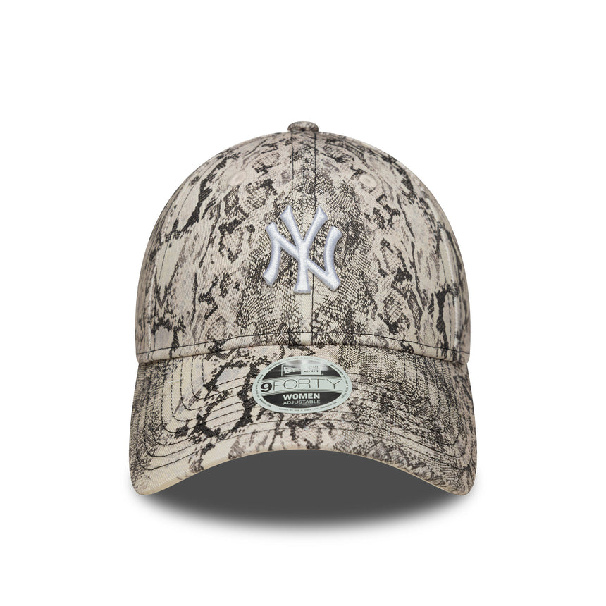 New York Yankees cap, snake, 9FORTY, New Era, grey