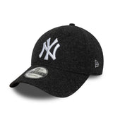 New York Yankees cap, melton, New Era, 9FORTY, black