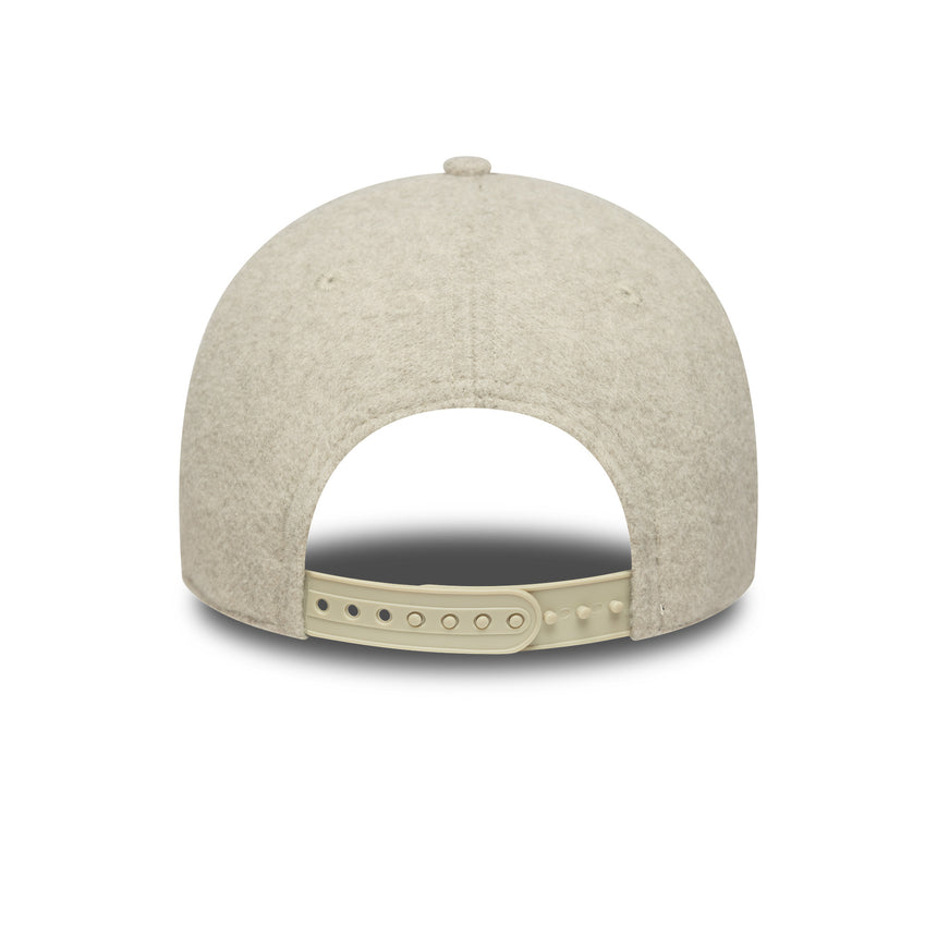 New York Yankees cap, Melton wool, 9FORTY, cream