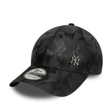 New York Yankees cap, flawless pin, New Era, 9FORTY, camoflague, black