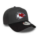 Kansas City Chiefs cap, flawless pin, New Era, 9FORTY, grey