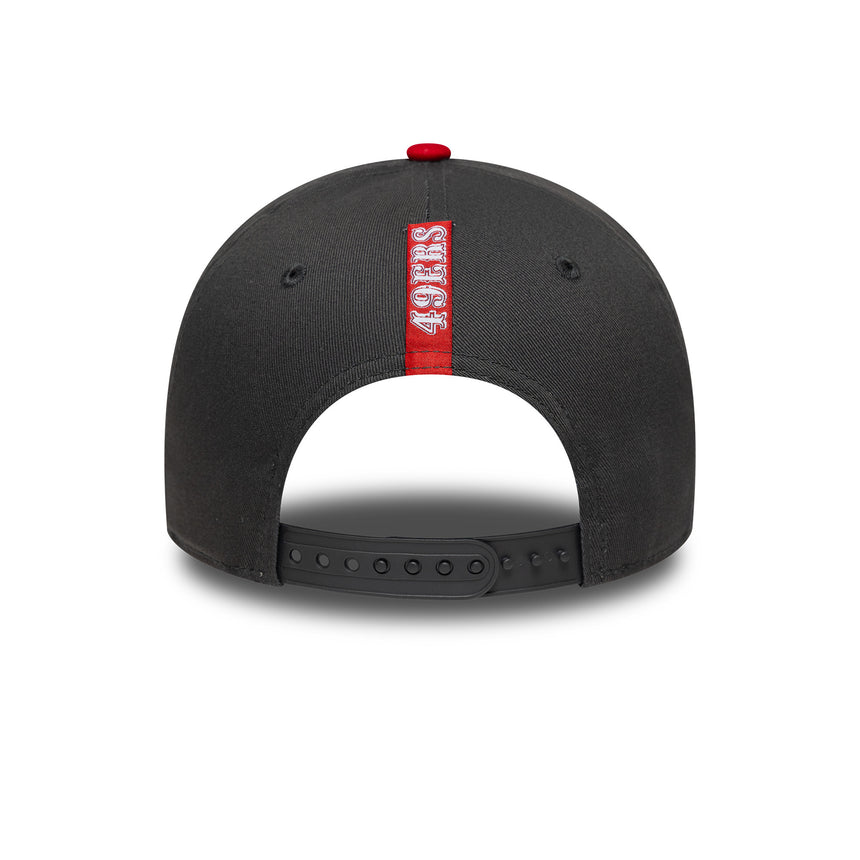 San Francisco 49ers cap, A-Frame, New Era, grey