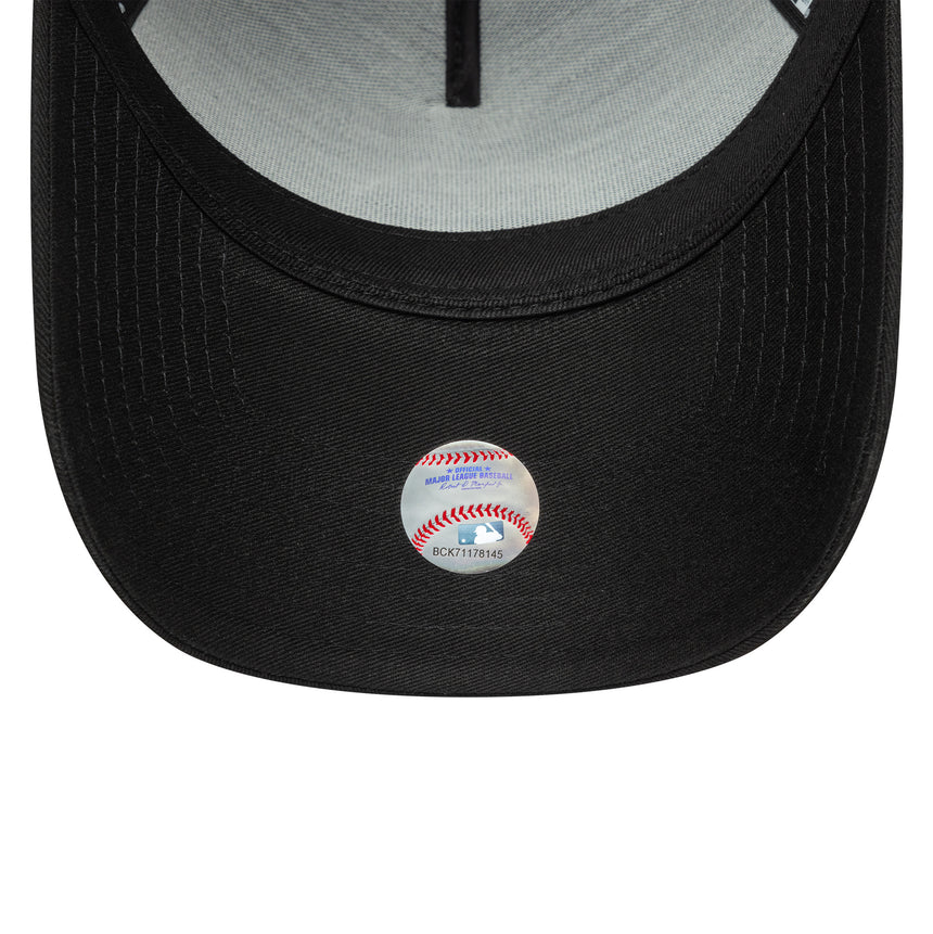 New York Yankees cap, outline pin, New Era, 9FORTY, black