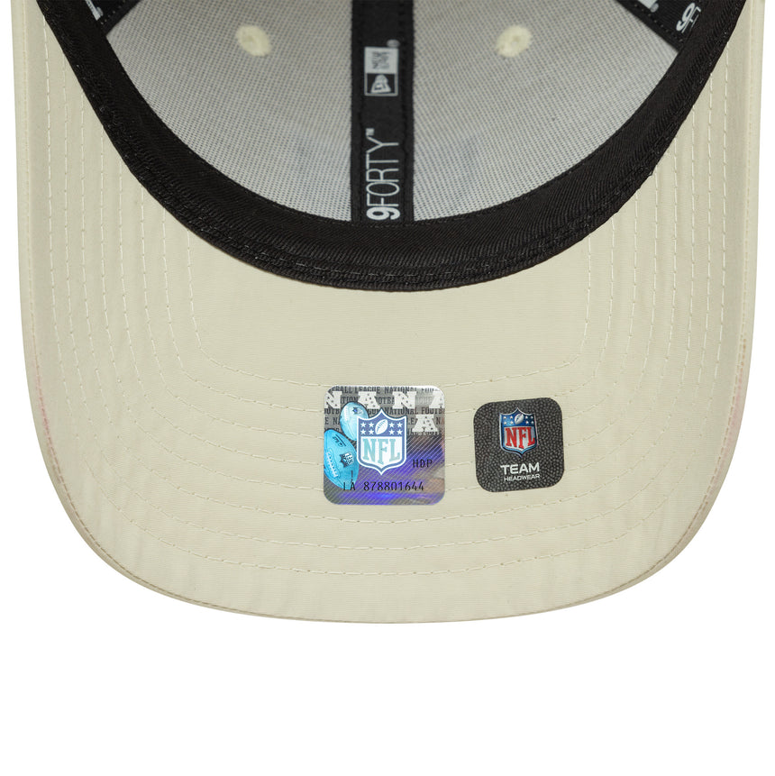 Las Vegas Raiders cap, recycled, 9FORTY, New Era, grey