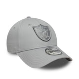 Los Angeeles Raiders cap, TEAM OUTLINE, New Era, 9FORTY, grey