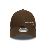 McLaren cap, essential, New Era, 9FORTY, brown