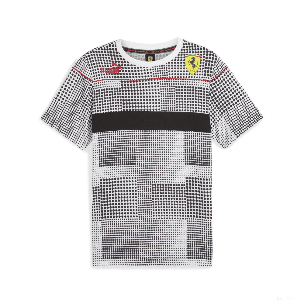 Ferrari t-shirt, Race Camo SDS AOP, black - FansBRANDS®