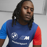 BMW MMS t-shirt, Puma, ESS, logo, blue - FansBRANDS®