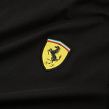 Ferrari t-shirt, Puma, race colored shield, black