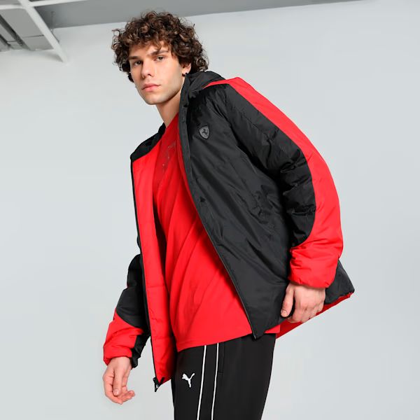 Ferrari jacket, Puma, Style Reversible Padded, black