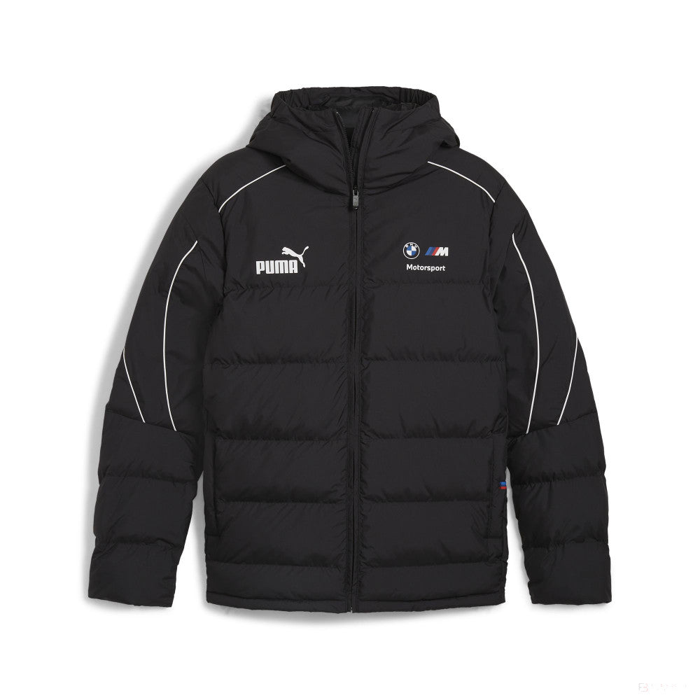 BMW Motorsport jacket, Puma, MMS MT7+ ECOLITE, black - FansBRANDS®