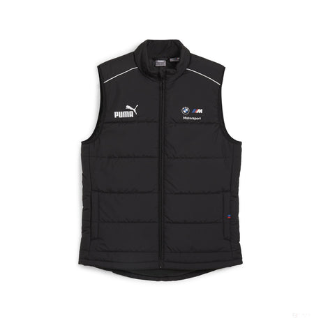 BMW Motorsport vest, Puma, MMS MT7+ Padded, black - FansBRANDS®